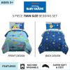 image:imageFranco Squishmallows Bedding Super Soft Comforter and Sheet Set with Sham 7 Piece Full SizeBaby Shark