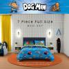 image:imageFranco Squishmallows Bedding Super Soft Comforter and Sheet Set with Sham 7 Piece Full SizeDog Man