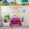 image:imageFranco Squishmallows Bedding Super Soft Comforter and Sheet Set with Sham 7 Piece Full SizeDora the Explorer