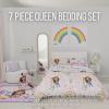 image:imageFranco Squishmallows Bedding Super Soft Comforter and Sheet Set with Sham 7 Piece Full SizeGabbys Dollhouse
