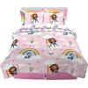 image:imageFranco Squishmallows Bedding Super Soft Comforter and Sheet Set with Sham 7 Piece Full SizeGabbys Dollhouse