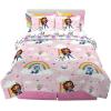 image:imageFranco Squishmallows Bedding Super Soft Comforter and Sheet Set with Sham 7 Piece Full SizeGabbys Dollhouse