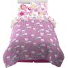 image:imageFranco Squishmallows Bedding Super Soft Comforter and Sheet Set with Sham 7 Piece Full SizeHello Kitty  Rainbow Garden