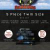 image:imageFranco Squishmallows Bedding Super Soft Comforter and Sheet Set with Sham 7 Piece Full SizeHow to Train Your Dragon