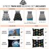 image:imageFranco Squishmallows Bedding Super Soft Comforter and Sheet Set with Sham 7 Piece Full SizeJurassic World