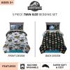 image:imageFranco Squishmallows Bedding Super Soft Comforter and Sheet Set with Sham 7 Piece Full SizeJurassic World