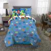 image:imageFranco Squishmallows Bedding Super Soft Comforter and Sheet Set with Sham 7 Piece Full SizeMario