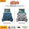 image:imageFranco Squishmallows Bedding Super Soft Comforter and Sheet Set with Sham 7 Piece Full SizeNaruto