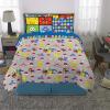 image:imageFranco Squishmallows Bedding Super Soft Comforter and Sheet Set with Sham 7 Piece Full SizePokemon  Aloha Region