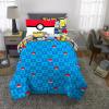 image:imageFranco Squishmallows Bedding Super Soft Comforter and Sheet Set with Sham 7 Piece Full SizePokemon