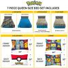image:imageFranco Squishmallows Bedding Super Soft Comforter and Sheet Set with Sham 7 Piece Full SizePokemon
