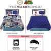 image:imageFranco Squishmallows Bedding Super Soft Comforter and Sheet Set with Sham 7 Piece Full SizeSuper Mario  Around the World