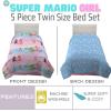 image:imageFranco Squishmallows Bedding Super Soft Comforter and Sheet Set with Sham 7 Piece Full SizeSuper Mario Girl