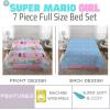 image:imageFranco Squishmallows Bedding Super Soft Comforter and Sheet Set with Sham 7 Piece Full SizeSuper Mario Girl