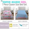image:imageFranco Squishmallows Bedding Super Soft Comforter and Sheet Set with Sham 7 Piece Full SizeSuper Mario Girl