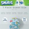 image:imageFranco Squishmallows Bedding Super Soft Comforter and Sheet Set with Sham 7 Piece Full SizeThe Smurfs  Blue Original
