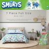 image:imageFranco Squishmallows Bedding Super Soft Comforter and Sheet Set with Sham 7 Piece Full SizeThe Smurfs  Blue Original
