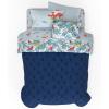 image:imageFranco Squishmallows Bedding Super Soft Comforter and Sheet Set with Sham 7 Piece Full SizeThe Smurfs  Blue Original
