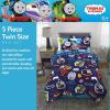 image:imageFranco Squishmallows Bedding Super Soft Comforter and Sheet Set with Sham 7 Piece Full SizeThomas  Friends