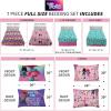 image:imageFranco Squishmallows Bedding Super Soft Comforter and Sheet Set with Sham 7 Piece Full SizeTrolls World Tour
