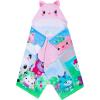 image:imageSquishmallows Kids BathPoolBeach Soft Cotton Terry Hooded Towel Wrap 24 in x 50 in By FrancoAssorted