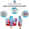 image:imageSquishmallows Kids BathPoolBeach Soft Cotton Terry Hooded Towel Wrap 24 in x 50 in By FrancoBlues Clues