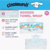 image:imageSquishmallows Kids BathPoolBeach Soft Cotton Terry Hooded Towel Wrap 24 in x 50 in By FrancoCinnamoroll
