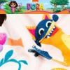 image:imageSquishmallows Kids BathPoolBeach Soft Cotton Terry Hooded Towel Wrap 24 in x 50 in By FrancoDora the Explorer