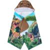 image:imageSquishmallows Kids BathPoolBeach Soft Cotton Terry Hooded Towel Wrap 24 in x 50 in By FrancoJurassic World Dominion