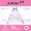 image:imageSquishmallows Kids BathPoolBeach Soft Cotton Terry Hooded Towel Wrap 24 in x 50 in By FrancoKuromi