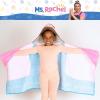 image:imageSquishmallows Kids BathPoolBeach Soft Cotton Terry Hooded Towel Wrap 24 in x 50 in By FrancoMs Rachel  Joy of Learning