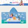 image:imageSquishmallows Kids BathPoolBeach Soft Cotton Terry Hooded Towel Wrap 24 in x 50 in By FrancoMs Rachel  Splash is Fun