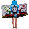 image:imageSquishmallows Kids BathPoolBeach Soft Cotton Terry Hooded Towel Wrap 24 in x 50 in By FrancoMulticolor
