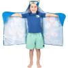 image:imageSquishmallows Kids BathPoolBeach Soft Cotton Terry Hooded Towel Wrap 24 in x 50 in By FrancoMulticolor