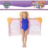 image:imageSquishmallows Kids BathPoolBeach Soft Cotton Terry Hooded Towel Wrap 24 in x 50 in By FrancoPaw Patrol Girl  Pawesome Pups