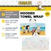 image:imageSquishmallows Kids BathPoolBeach Soft Cotton Terry Hooded Towel Wrap 24 in x 50 in By FrancoPeanuts