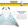 image:imageSquishmallows Kids BathPoolBeach Soft Cotton Terry Hooded Towel Wrap 24 in x 50 in By FrancoPeanuts Bubble Up