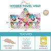 image:imageSquishmallows Kids BathPoolBeach Soft Cotton Terry Hooded Towel Wrap 24 in x 50 in By FrancoSquishmallows