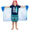 image:imageSquishmallows Kids BathPoolBeach Soft Cotton Terry Hooded Towel Wrap 24 in x 50 in By FrancoSuper Mario