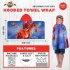 image:imageSquishmallows Kids BathPoolBeach Soft Cotton Terry Hooded Towel Wrap 24 in x 50 in By FrancoThe Flash