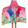 image:imageSquishmallows Kids BathPoolBeach Soft Cotton Terry Hooded Towel Wrap 24 in x 50 in By FrancoTrolls