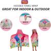 image:imageSquishmallows Kids BathPoolBeach Soft Cotton Terry Hooded Towel Wrap 24 in x 50 in By FrancoTrolls