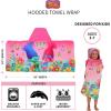 image:imageSquishmallows Kids BathPoolBeach Soft Cotton Terry Hooded Towel Wrap 24 in x 50 in By FrancoTrolls