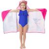 image:imageSquishmallows Kids BathPoolBeach Soft Cotton Terry Hooded Towel Wrap 24 in x 50 in By FrancoTrolls World Tour