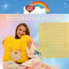 image:imageSquishmallows Super Soft Decorative Cushion Official Squishmallows Product 8 Inches Round Polyester Fill by FrancoCare Bears Funshine Bear