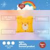 image:imageSquishmallows Super Soft Decorative Cushion Official Squishmallows Product 8 Inches Round Polyester Fill by FrancoCare Bears Funshine Bear
