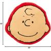 image:imageSquishmallows Super Soft Decorative Cushion Official Squishmallows Product 8 Inches Round Polyester Fill by FrancoCharlie Brown