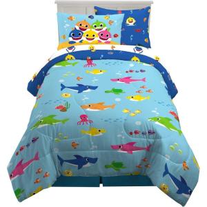 image:imageFranco Squishmallows Bedding Super Soft Comforter and Sheet Set with Sham 7 Piece Full SizeBaby Shark