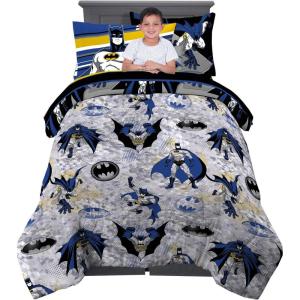 image:imageFranco Squishmallows Bedding Super Soft Comforter and Sheet Set with Sham 7 Piece Full SizeBatman