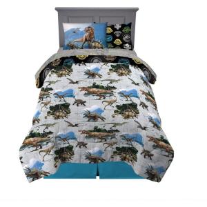 image:imageFranco Squishmallows Bedding Super Soft Comforter and Sheet Set with Sham 7 Piece Full SizeJurassic World